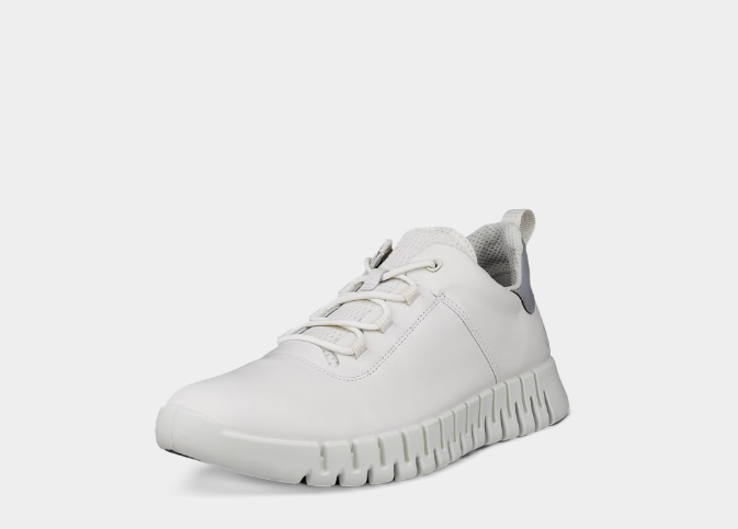 کتانی راحتی مردانه اکو دانمارک مدل ECCO Gruuv - با طراحی مدرن رنگ سفید